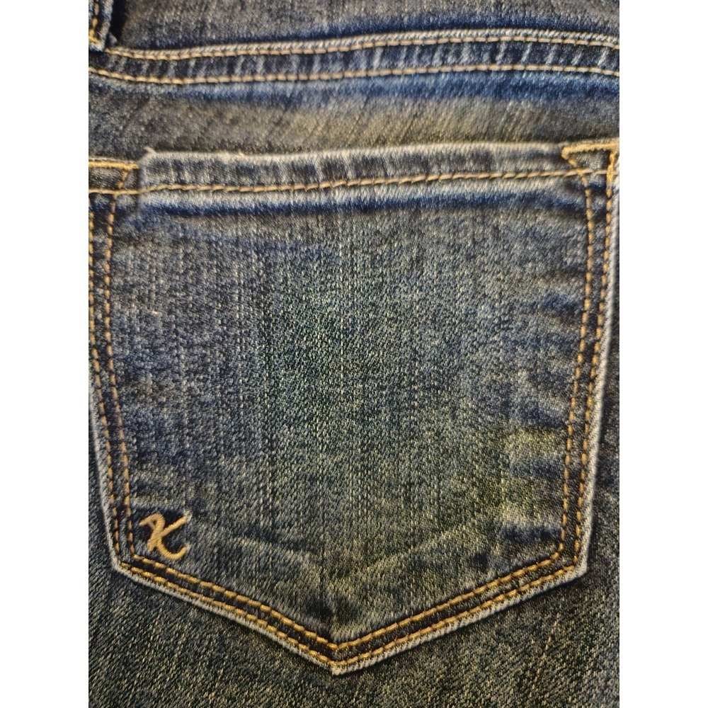 KUT From The Kloth Jeans Women 0 Blue Catherine Boyfriend Distressed 28x29 - Picture 7 of 16
